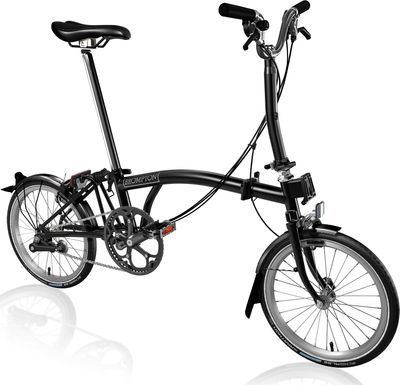 Brompton H6L 6S C-Line High-Bar Fold-up City Bike