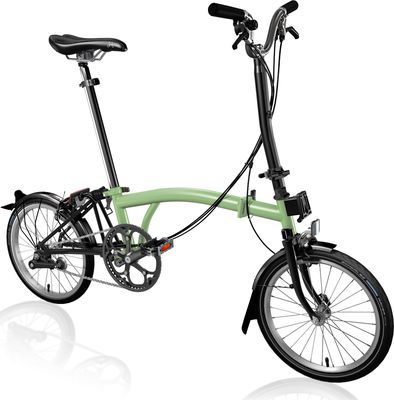 Brompton H6L 6S C-Line High-Bar Fold-up City Bike