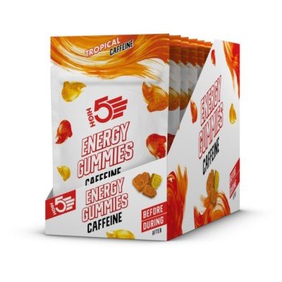 High5 Energy Gummies Tropical Caffeine 10x26g Box