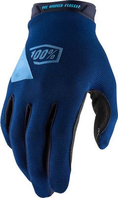 Show product details for 100% Ridecamp Gloves (Navy - L)
