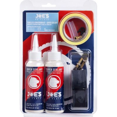 Joes No Flats XC Tubeless Conversion Kit with Super Sealant