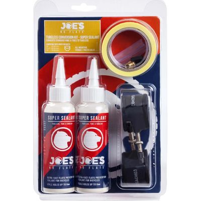 Joes No Flats All Mountain Tubeless Conversion Kit with Super Sealant
