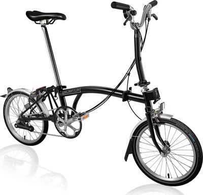 Brompton M6L 6s C-Line Mid-Bar Fold-up City Bike