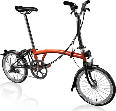 Brompton M6L 6S C-Line Fold-up City Bike