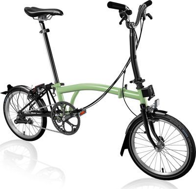 Brompton M6L 6S C-Line Fold-up City Bike