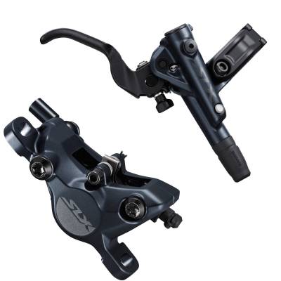 Show product details for Shimano SLX M7100 12s 2 Pot Bled Hydraulic Brake Caliper and Lever Kit (Front)