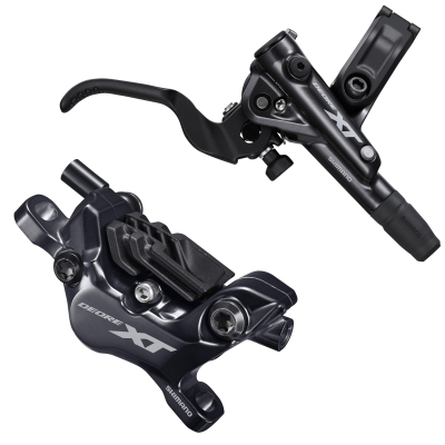 Shimano XT M8120 4 Pot Bled Hydraulic Brake Caliper and Lever Kit