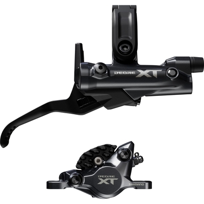 Shimano Deore XT M8200 Hydraulic Brake Lever & Post Mount 2-pot Caliper Set