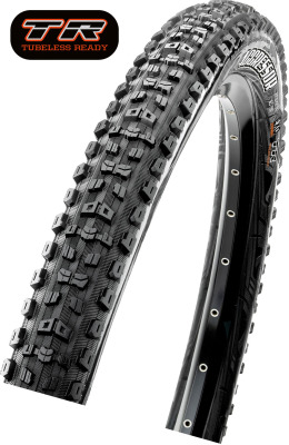 Maxxis Aggressor 60 TPI Dual Compound ExO / TR Folding MTB Tyre