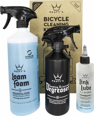 Peatys Wash Degrease Lubricate Bicycle Cleaning Kit All Weather