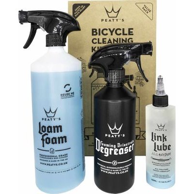 Peatys Wash Degrease Lubricate Bicycle Cleaning Kit All Weather