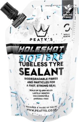 Peatys Holeshot BioFibre Tubeless Tyre Sealant 120ml