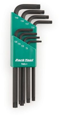 Park Tool TWS-1 L-Shaped Torx Compatible Wrench Set
