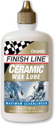 Finish Line Ceramic Wax Chain Lube 120ml Bottle