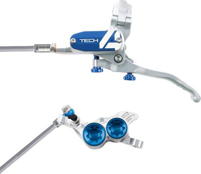 Hope Tech4 V4 Brake Lever and Caliper Set with Braided Hose