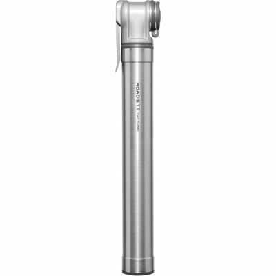 Show product details for Topeak Roadie TT Twin Turbo Mini Pump (Silver)