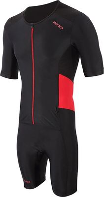 Zone3 Mens Activate Short Sleeve Full Zip Trisuit