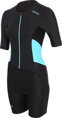 Zone3 Womens Activate Short Sleeve Full Zip Trisuit