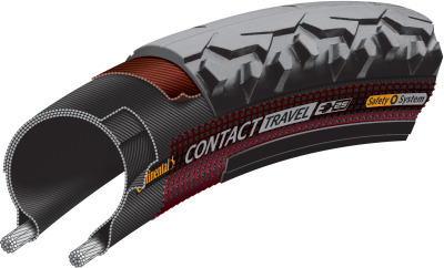 Continental Contact Travel Commuting Wire Tyre