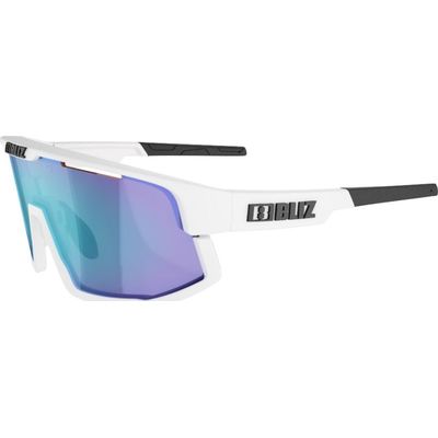 Show product details for Bliz Vision Sunglasses (White - Smoke Blue Lens)
