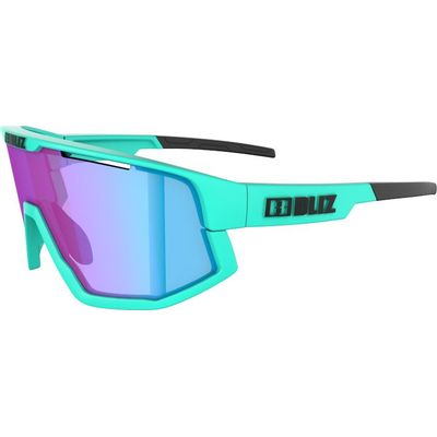 Show product details for Bliz Fusion Nano Nordic Light Sunglasses (Teal - Rose Violet Lens)