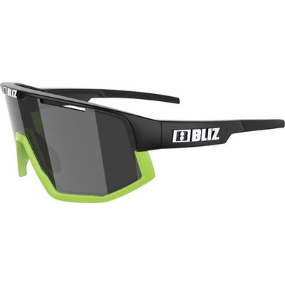 Show product details for Bliz Fusion Sunglasses (Black/Green - Smoke Lens)