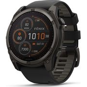 Garmin Fenix 8 Solar 51 mm Sapphire AMOLED GPS Smartwatch with Silicone Band