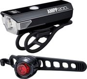 Cateye AMPP 200 & ORB Rechargable Lights Set