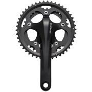 Shimano CX50 10s Cyclocross Double Crankset Black