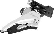 Show product details for Shimano CUES U6000 10/11 Speed Band Mount Side Swing Front Derailleur (Silver/Black)