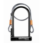 Kryptonite Keeper 12 Standard U-Lock With Flex Cable