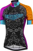 Cycology Extra Lucky Chain Ring Womens Short Sleeve Jersey