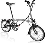 Brompton M4L 4S P-Line Mid-Bar Urban Fold-up City Bike