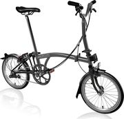 Brompton M4L 4S P-Line Mid-Bar Urban Fold-up City Bike