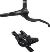 Shimano MT400 Bled Brake Lever / Post Mount Calliper