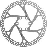 Aztec Stainless Steel 160 mm Disc Rotor with Circular Cut Outs