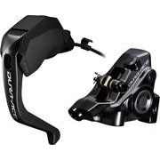 Shimano Dura Ace Di2 9180 Hydraulic TT STI Electronic Lever and R9270 Flat Mount Caliper Set