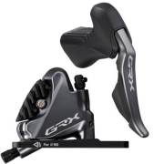 Shimano GRX RX810 Di2 2x11s Speed Bled Hydraulic Brake Caliper and STI Lever Kit