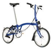 Brompton S6L C Line Explore 6s Low-Bar Fold-up City Bike