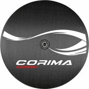 Corima Lenticular C+ Carbon 700C Tubular Front Track Wheel with Ceramic Bearings 