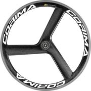 Corima 3 Spoke Carbon 700C Tubular Rear TT Wheel with Ceramic Bearings