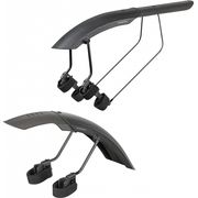 Show product details for Topeak Tetrafender M1 & M2 Mudguards Set (Black)