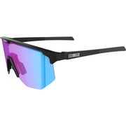Show product details for Bliz Hero Nano Nordic Light Sunglasses (Black - Rose Violet Lens)