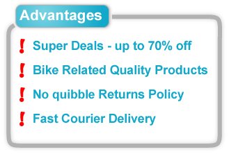 CycleSuperDeal Advantages